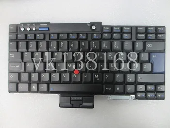 Stoc nou Ori UK layout mare butonul enter de la tastatură pentru Lenovo Thinkpad T400 T500 R60 R61 T60 T61 FRU 42T3961 42T3928