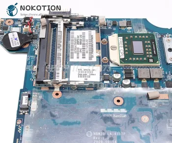 NOKOTION 575575-001 NBW20 LA-4117P Placa de baza Pentru Laptop HP DV4 BORD PRINCIPAL Sokcet S1 DDR2 Gratuit CPU