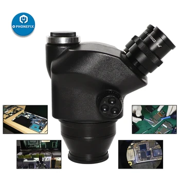 2020 Negru 3.5 X-90X 7X-45X Simul-Focal Trinocular stereo Microscop digital Microscop electronic Capul+WD0.5x 2.0 x Auxiliar Len