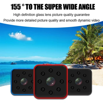 SQ23 Mini Cam WIFI Camera HD 1080P Viziune de Noapte Miscarii DVR Recorder Video Cu Impermeabil Shell Mici cam SQ23 Suport Ascu
