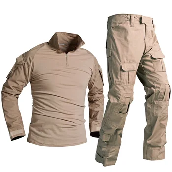 US Army Camuflaj Vanatoare Haine Militare Tactice BDU Uniformă Bărbați Luptă Cămașă Pantaloni Îmbrăcăminte Set Airsoft Sniper Costum de Camuflaj