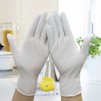 Satkago 100buc Mănuși de Unică folosință din Nitril Cauciuc Mănuși de Examinare pentru Bucătărie Acasă Alimente Cosmetice Consumabile moda mănuși