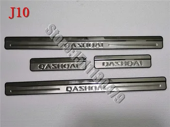 Pentru Nissan Qashqai J10 2007 2008 2009 2010 2011 2012 2013 Oțel Inoxidabil SExternal manșetă Placa Pragului de Ușă Styling Auto