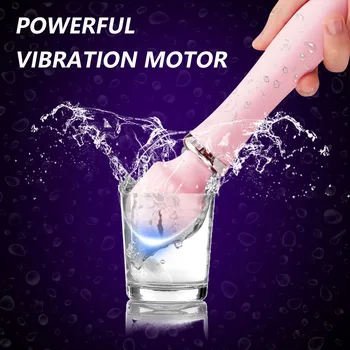Puternic AV Vibrator din Silicon Penis artificial Jucarii Sexuale pentru Femei Clitorisul Stimulator Baghetă Magică Vibratoare pentru Femei punctul G Masaj