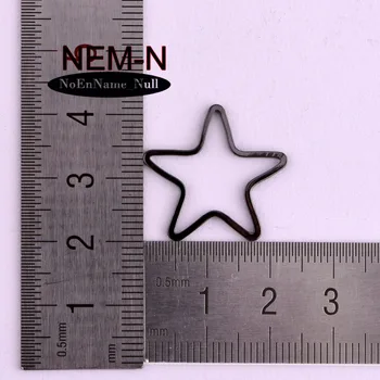 20buc/lot NEM-N 22mm stea Norocoasă stea Gol Conector Egale simetrie farmec pentru a Face Bijuterii DIY Colier dotari