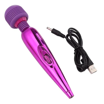 Puternic Clitoris Vibratoare USB de Reincarcare Baghetă Magică AV Vibrator de Masaj Sexual Wellness Erotice Jucarii Sexuale pentru Femei Adulte Produs