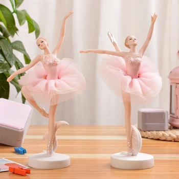 Balerina Dansatoare De Dans Fată Decor Decor Acasă Dans Decor Acasă Decorare Accesorii Zână Grădină De Miniaturi
