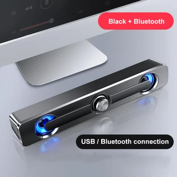 SADA V111 Stereo Subwoofer Speaker de Calculator USB, 3.5 mm bluetooth Desktop Soundbar 3D Stereo Cutie de Sunet pentru Calculator TV