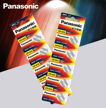 30pcs Panasonic cr1632 butonul de celule monedă baterie 3v ceas de control de la distanță cheile de la mașină DL1632 ECR1632 GPCE1632 baterie cu litiu