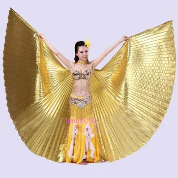 Unghi NOU Profesionale Belly Dance Costum Isis Aripi Isis Aripi 11 culori