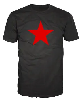 Steaua roșie Comunistă Nostalgie Rusia Sovietică Moscova Militare URSS T-shirt
