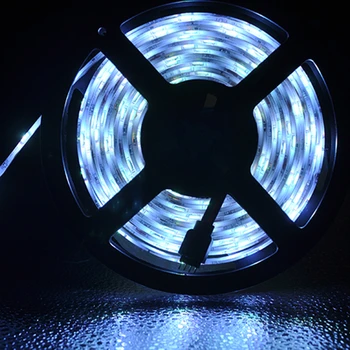 12V RGB 5050 LED 2835 Doar Fâșii de Lumină 5 m 10 m Set Decor Lampa Panglică Șir de Crăciun Flexibil NU rezistent la apa Decor Diode