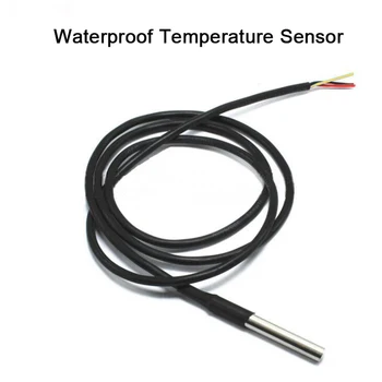 10BUC/Lot Senzor de Temperatura ds18b20, 5/15/20buc DS18b20 rezistent la apa Senzor de Temperatură Cu Sondă de Oțel Inox pentru Incubare