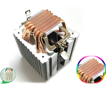6 Conducte De Calculator Cpu Cooler Ventilator Radiator Pentru Lag1156/1155/1150/775 Intel Amd