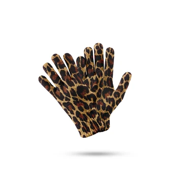 3D Imprimate Piele de Animal Mănuși Tricotate Distractiv Șarpe Piele de Leopard Scară de Pește Bărbați Mănuși de Înaltă Calitate, Ecran Tactil anti-Alunecare Mănuși