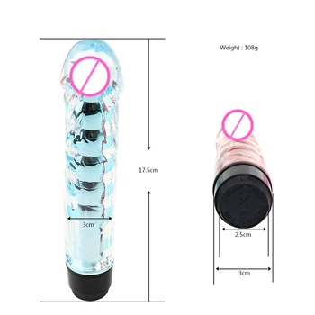 TPE Realist Penis artificial Vibratoare Jucarii Sexuale pentru Femei Baghetă Magică G-Spot Vagin Masaj Penis Vibrator AV Stick pentru Femei Masturbator