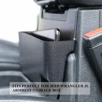 1x Auto Accesorios de Interior Scaun Auto Consola Cotiera Cutie Depozitare pentru Jeep Wrangler 2018 2019 2020 masini Auto de Mărfuri