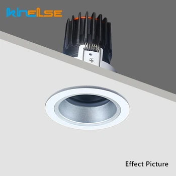 Rotund LED Încastrat Plafon Lumina Gimbal Kituri de Montat pe Suport Reglabil GU10/MR16 Soclu de fixare la fața Locului Lumina Montaj Fixare