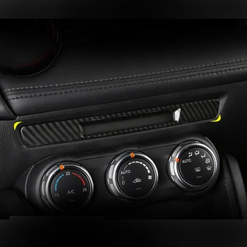 ABS Masina Consola centrala Aer condiționat Butonul Capacul Panoului Ornamental Decoratiuni Autocolante Pentru Mazda CX3 CX-3 2016 2017 2018 Accesorii