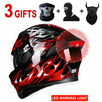 Motocicleta casca microfon cască Bluetooth Balaclava motocross motocross casca capacete de moto chopper cu motor de motocicleta casca