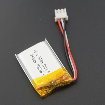 XINJ 3.7 V 470mAh litiu-polimer baterie Reîncărcabilă li po celule 582535 3pin JST 2.54 mm mufă Pentru DIY GPS Sat Nav Camera Conduci