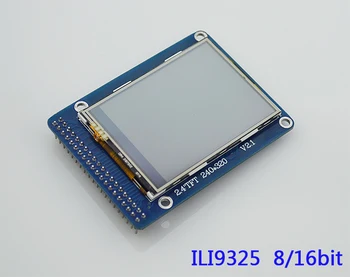 2.4 inch TFT LCD touch screen modul de 240*320 51 drivere atinge IC, SD booth ILI9341 8/16bit