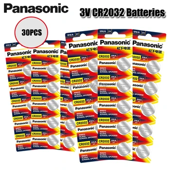 30pcs Panasonic Original Buton cr2032 Baterii 3V Monedă cu Litiu Baterie Pentru Ceas de Control de la Distanță Calculator cr2032