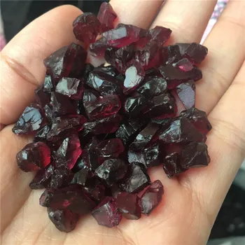 50g de înaltă calitate dur vin natural roșu granat vindecare cristale prime pretioase pentru DIY face bijuterii en-gros preț