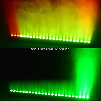 24x4W 4in1 RGBW led-uri de Perete de Spălare de Lumină mașină de Spălat fascicul de iluminat DMX512 interior inundații în Jos de iluminat pentru dj petrecere disco nunta bar etapă