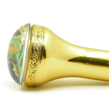 Moda de aur baston Bărbați Vintage Trestie de Aur de Metal Bastoane Germanice Cârjă de Aur, Sceptrul Emblema Bastoane Cârjă pentru Bărbați 93cm