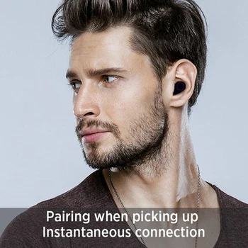 Tws Bluetooth 5.0 Căști Led Caz De Încărcare Wireless Smart Touch Căști Impermeabil Super Bass Pavilioane Cu Micophone