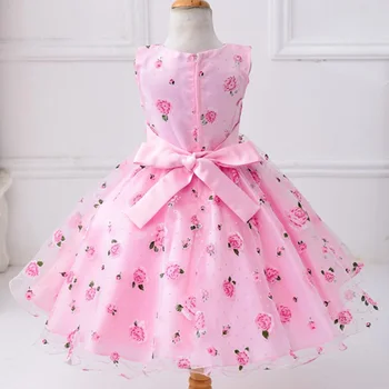 Polka dot print vintage printesa îmbrăcăminte fata rochie de copii, haine copii, elegante, rochie de petrecere 2 3 4 5 6 7 8 copii costum L616