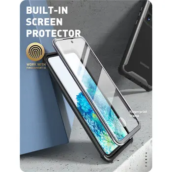 Pentru Samsung Galaxy S20 Ultra Caz Clayco Forza Full-Corp Robust Acoperi, Built-in Ecran Protector Compatibil cu ID-ul de Amprente