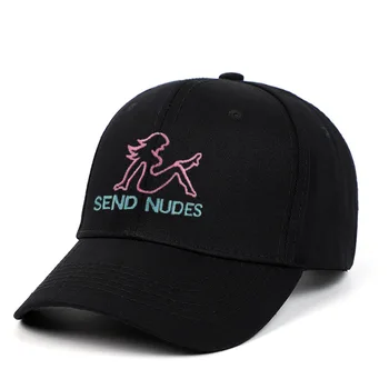 2020 Șapcă de Baseball Moda Bumbac Scrisoare Broderie Snapback Casquette Pălării Capac TRIMITE NUDURI de Vară Tata Pălărie de sex Masculin Kpop Sport Pălărie