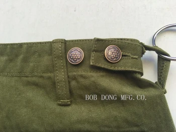 BOB DONG Bărbați Vintage HBT Liziera OG-107 Baker Pantaloni NOI Amry 1958 Războiului din Vietnam Utilitate Oboseala Pantaloni Militare Pantaloni Drepte