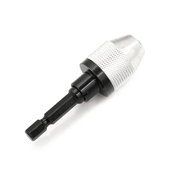 1 buc Nou 0.3-6,5 mm Twist Drill Chuck Șurubelniță de Impact Driver Adaptor pentru Polizor Electric Scule electrice en-Gros