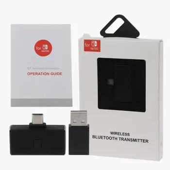 Wireless Audio Bluetooth setul cu Cască Primi Adaptor Pentru Nintendo Comutator NS PS4 Emițătorului-Receptor Tip Cască-C Receptor