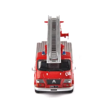 Scară Turnat Sub Presiune Masina Pompiers Vehicule Scara De Incendiu Camion De Model De Model De Masina De Jucarie Pentru Copii