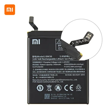Xiao km Orginal BM36 Baterie 3200mAh Pentru Xiaomi Mi 5S MI5S m5-urile sunt BM36 de Înaltă Calitate Telefon Înlocuire Baterii +Instrumente