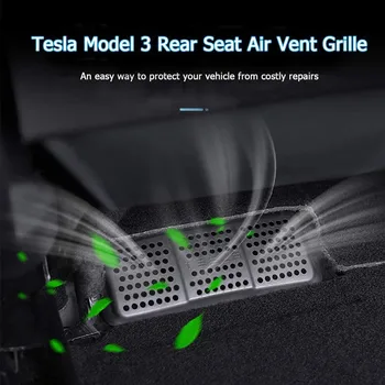 Model3 Tesla Masina, Sub Scaunul De Evacuare A Aerului Acoperire Pentru Tesla Model 3 Accesorii De Evacuare Masca Tesla Model 3 În 2020 Nu Banda Față-Verso