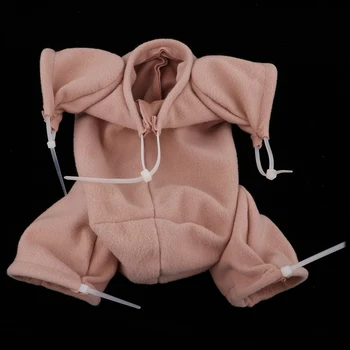 20 inch Nou-născutului Baby Doll de Aprovizionare piele de Căprioară Pânză de Corp Pentru Renăscut 3/4 Braț Picior Complet Papusa Kit Kaki Renăscut Consumabile pentru Copii Accesorii