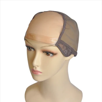 De înaltă Calitate Mono Lace Wig Cap Pentru a Face Peruca Cu Bretele Reglabile Banda Anti-alunecare Margine de Țesut Extensie de Păr Capac