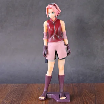 Anime Naruto Figura Grandista Shinobi Relațiile Sakura Haruno Colectie de Figurine din PVC Model de Jucărie