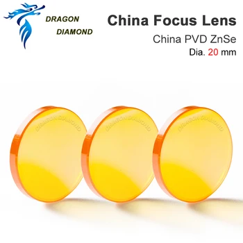 DRAGON DIAMANT China CO2 Focalizare Pentru Gravare cu Laser Cutter Dia.20mm Lungime Focală 38.1/50.8/63.5/76.2/101.6 mm 1.5-5 inch