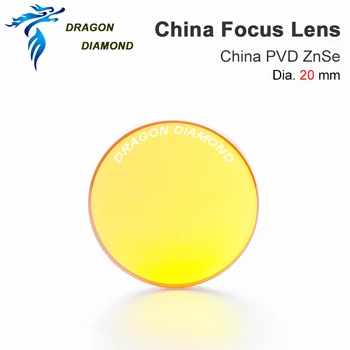DRAGON DIAMANT China CO2 Focalizare Pentru Gravare cu Laser Cutter Dia.20mm Lungime Focală 38.1/50.8/63.5/76.2/101.6 mm 1.5-5 inch