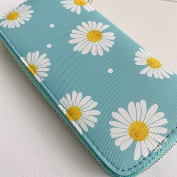 New little Daisy Femei portofel geanta portofel pentru femei de moda fermoar sac de mână lung portofel telefon mobil sac zero portofel 2020