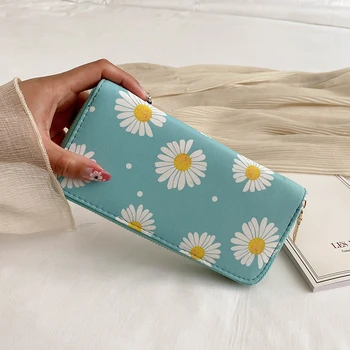 New little Daisy Femei portofel geanta portofel pentru femei de moda fermoar sac de mână lung portofel telefon mobil sac zero portofel 2020