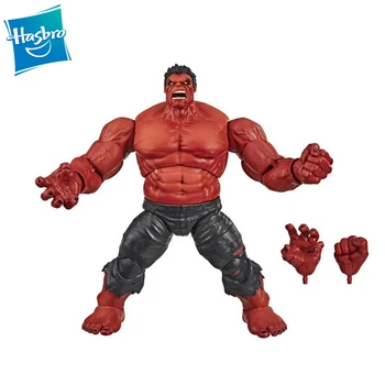 Original Hasbro Marvel Avengers Legenda Roșu Hulk Supererou SHF 6 Inch figurina Model Amuzant pentru Copii Jucării de Crăciun Cadou de Ziua de nastere