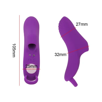 IKOKY Deget, Vibrator Wireless de Control de sex Feminin Masturbator Jucarii Sexuale pentru Femei punctul G Masaj Stimulator Clitoris 9 Frecvența
