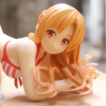 SAO Kirito Dungi Genunchi Sexy Asuna Figma 160mm PVC Cifrele de Acțiune Sabie de Arta On-line de Colectare Jucarii figurina Model de Jucărie
